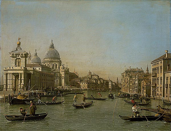 《大运河的入口》美术画作介绍